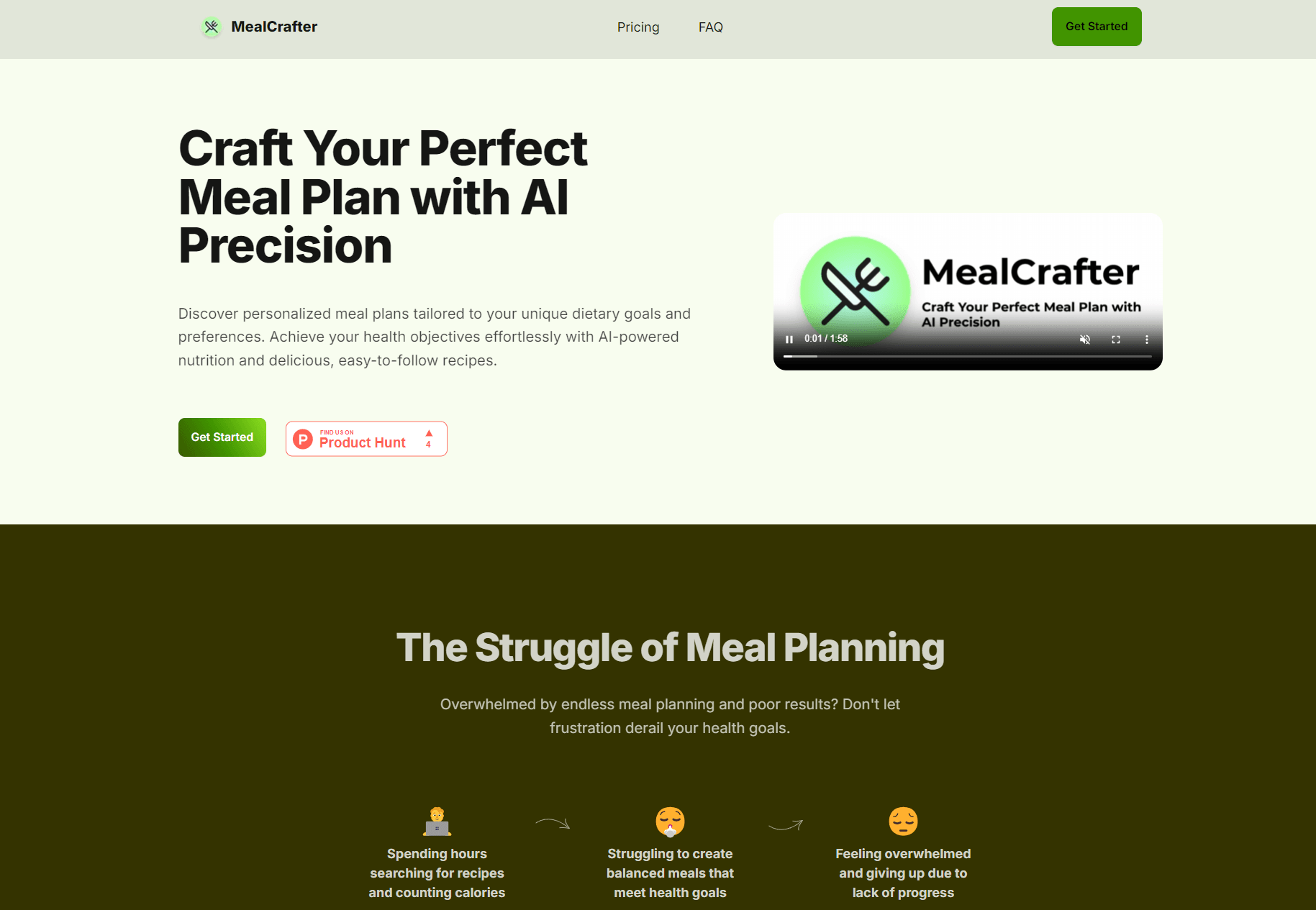 Mealcrafter screenshot 1